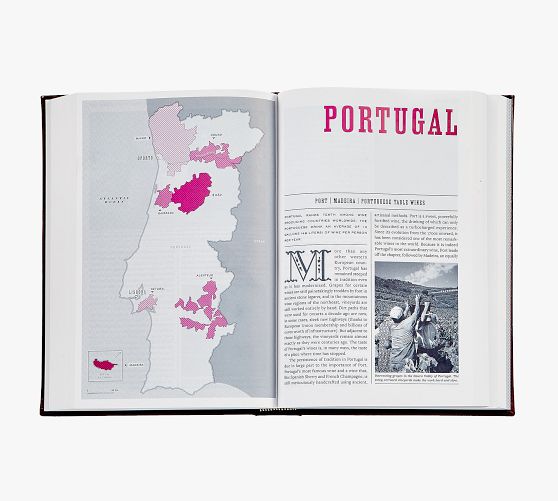 The Wine Bible By Karen Macneil LeatherBound Book Pottery Barn