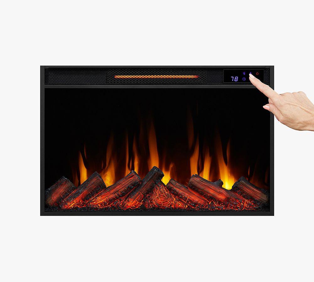 Real Flame® Marcello Slim Electric Fireplace Pottery Barn