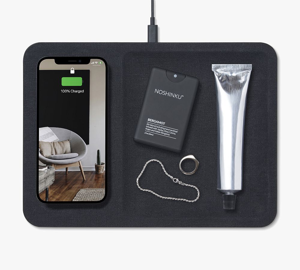 Courant Catch3 Essentials Wireless Charging Tray Pottery Barn