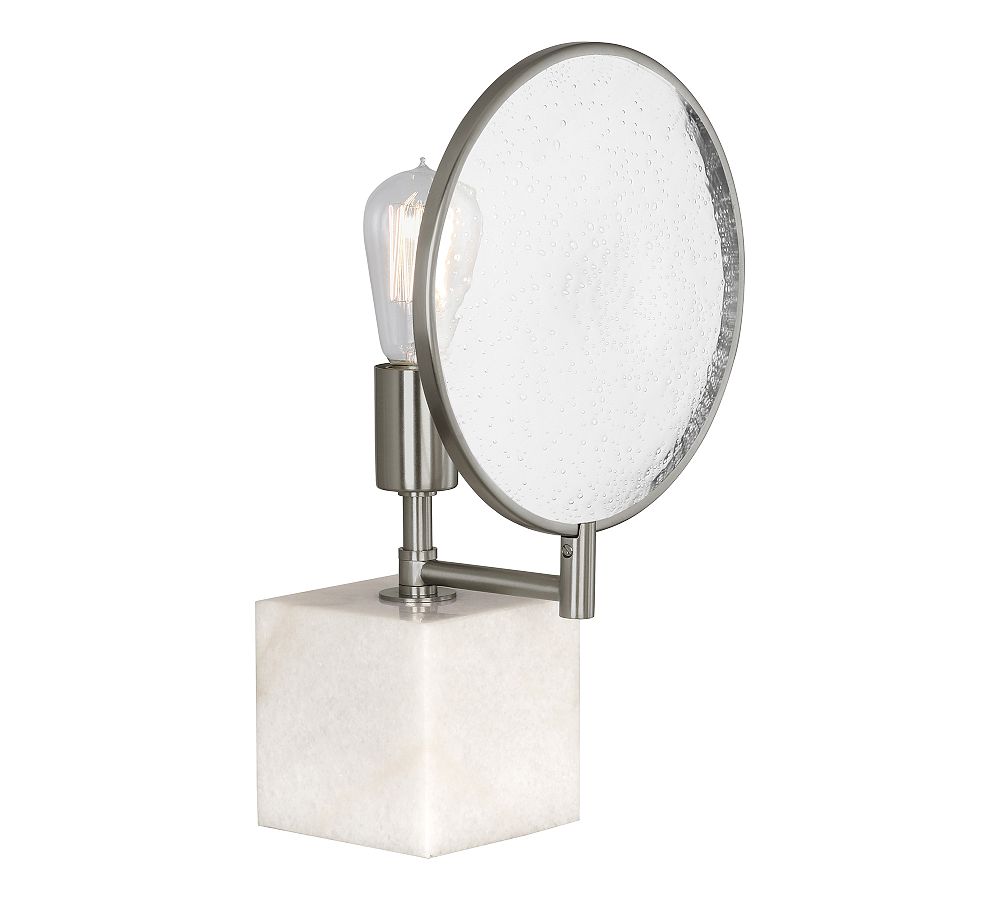 Durham Glass Accent Lamp Pottery Barn