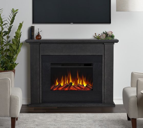 Real Flame® Marcello Slim Electric Fireplace | Pottery Barn