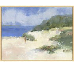 Summer Dune Framed Canvas