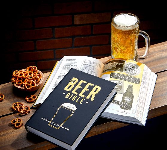 The Beer Bible By Jeff Alworth LeatherBound Book Pottery Barn