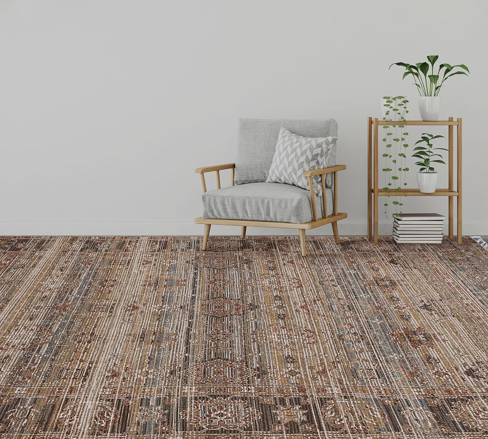 Jehan Flatweave Fringe Rug Pottery Barn