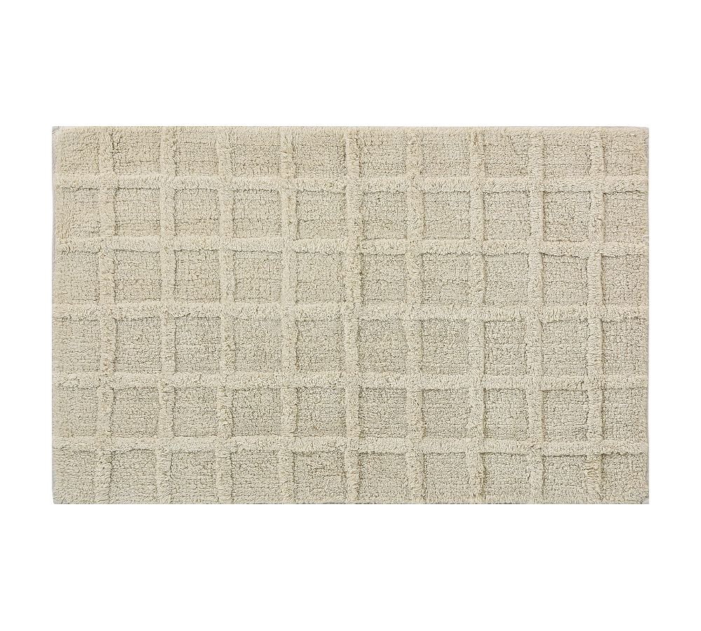 Arlette Cotton Bath Mat | Pottery Barn