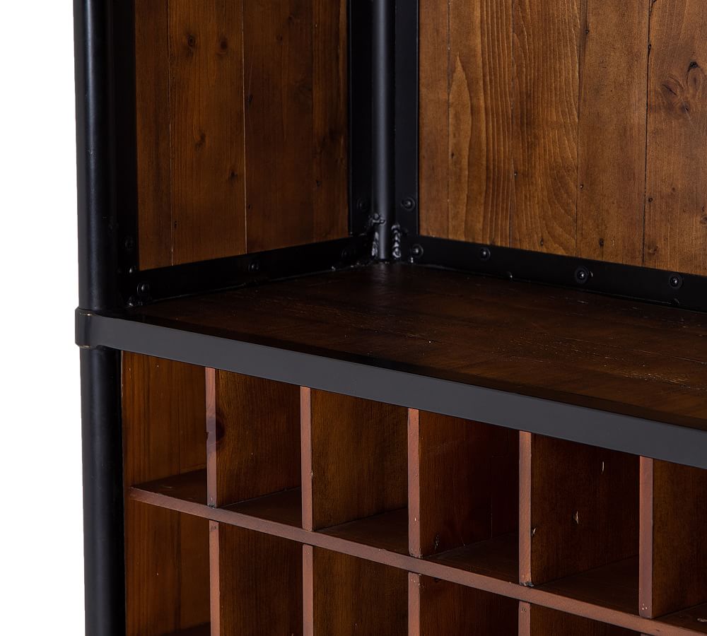 Juno Reclaimed Wood Bar Pottery Barn