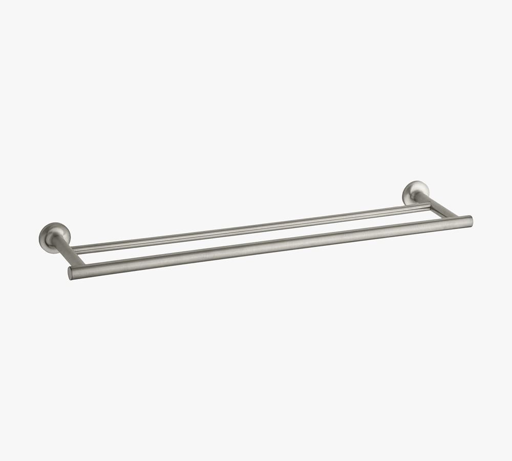 Kohler Purist® Double Towel Bar Pottery Barn