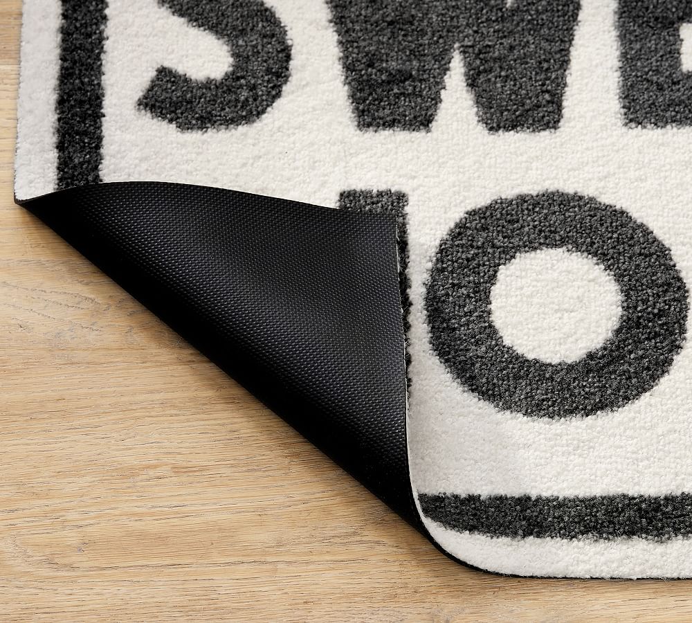 Home Sweet Home Washable Floor Mat Pottery Barn