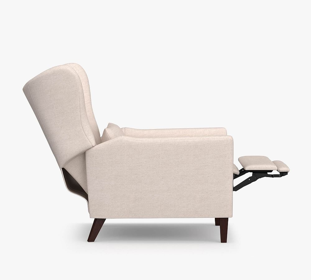 Champlain Square Arm Upholstered Recliner Pottery Barn