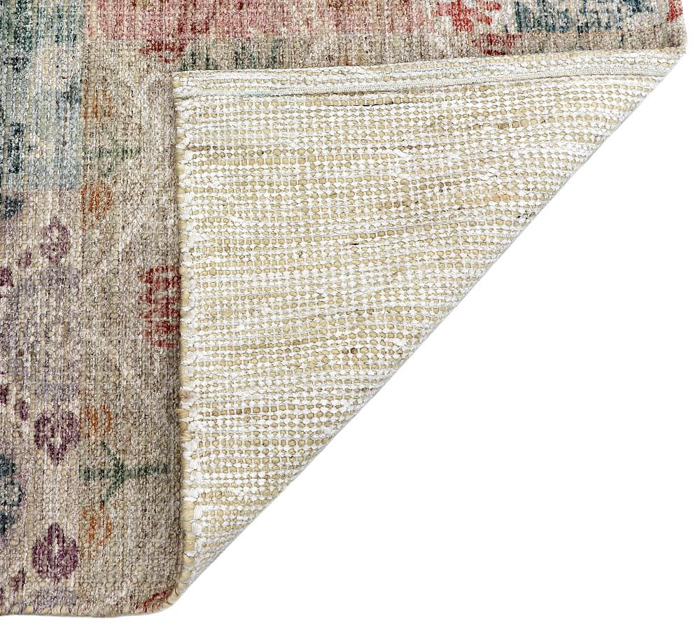 Endera Handwoven Jute Chenille Rug Pottery Barn