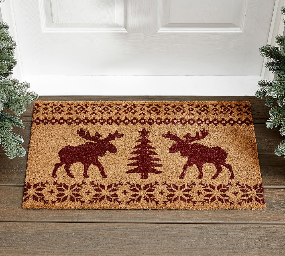 Fair Isle Doormat Pottery Barn