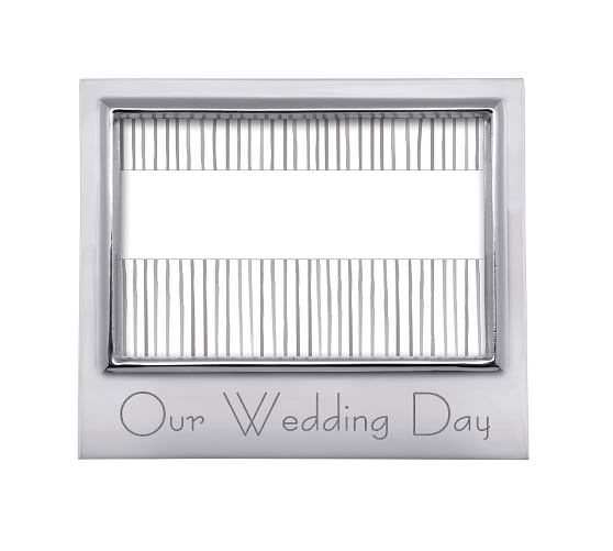 Wedding Day Signature Metal Picture Frames - 4