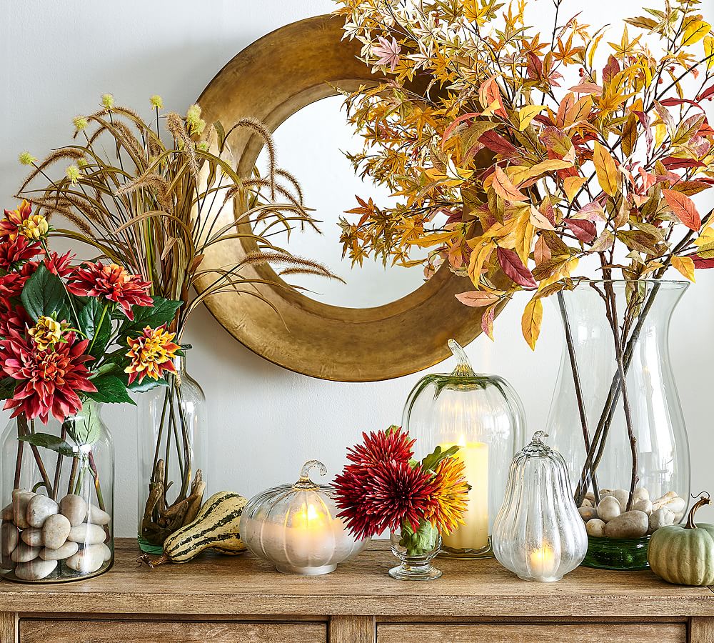 Faux Autumn Berry Branch | Faux Plants | Pottery Barn