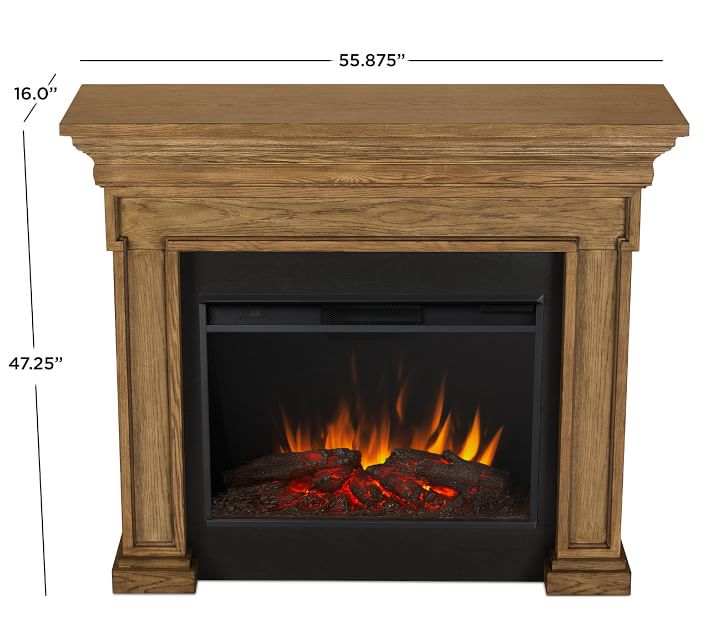 Real Flame® Emerson Grand Electric Fireplace | Pottery Barn