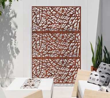 Privacy Screens - Corten Steel | Pottery Barn