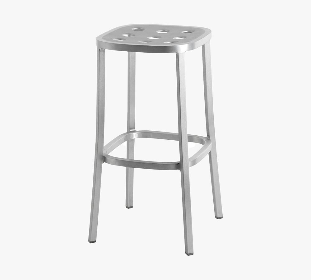 Emeco 1 Inch Aluminum Bar & Counter Stool Pottery Barn