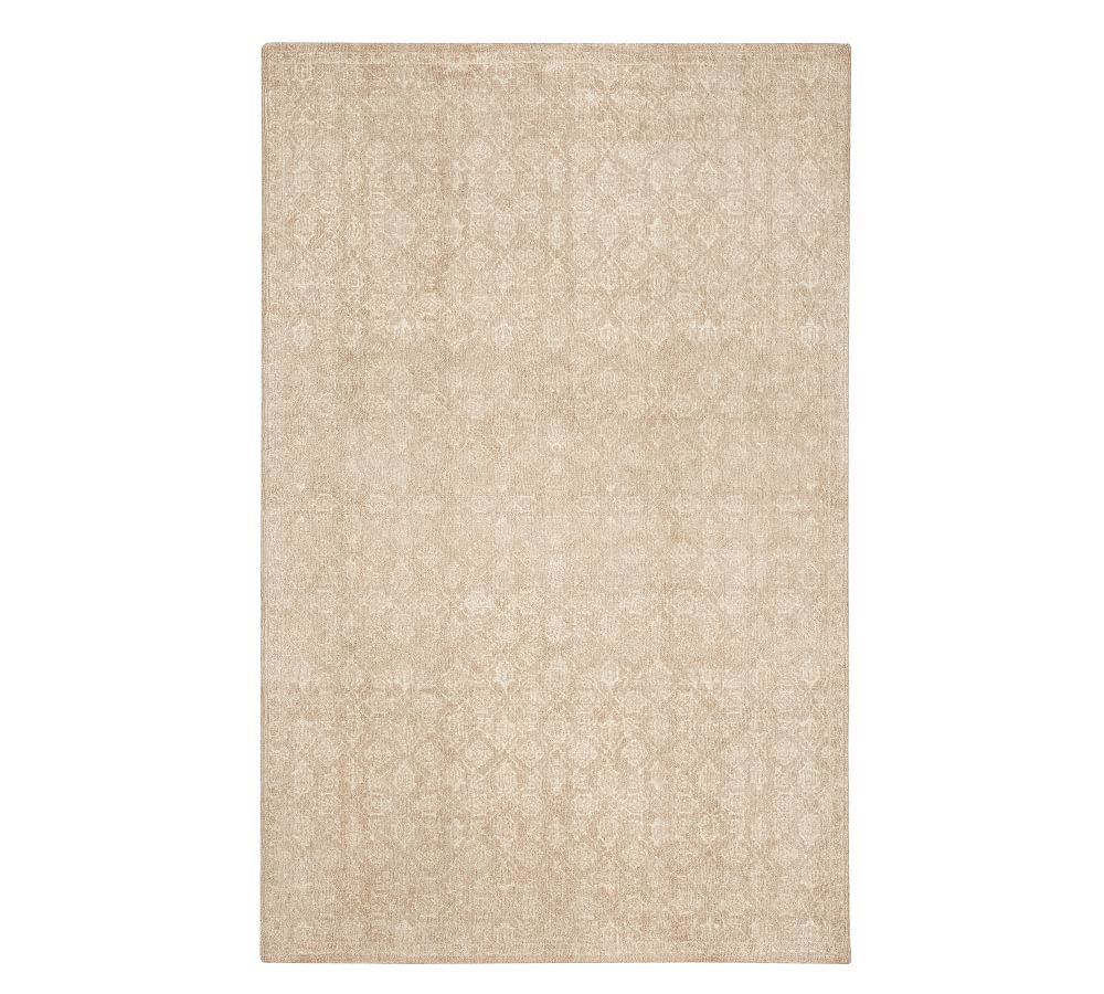 Kala Handloomed Wool Rug Ivory Pottery Barn