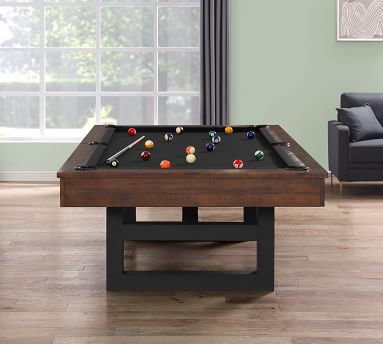 Griffin Pool Table with Table Tennis Cover | Pottery Barn