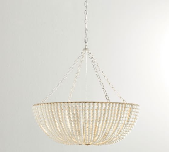 Bristol Wood Bead Chandeliernull