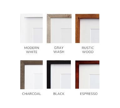 Wood Gallery Multi-Photo Frames | Pottery Barn