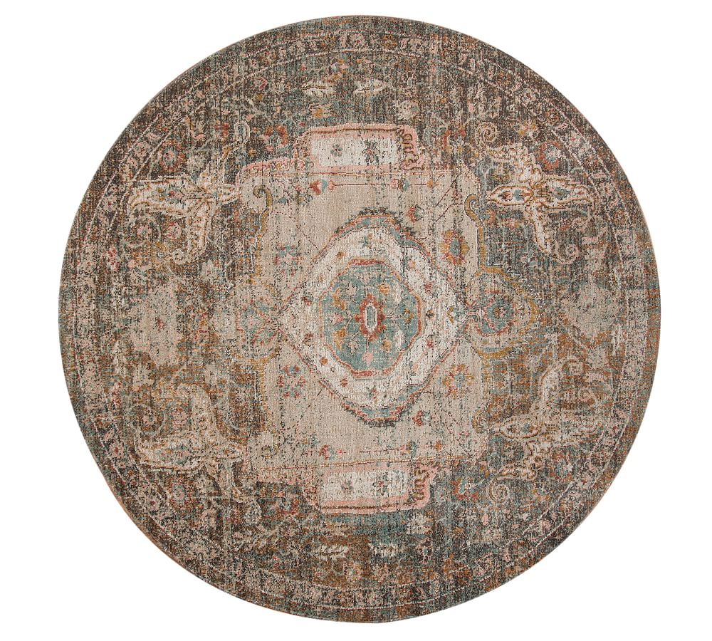 Multi Duvall Synthetic Rug Patterned Rugs Pottery Barn