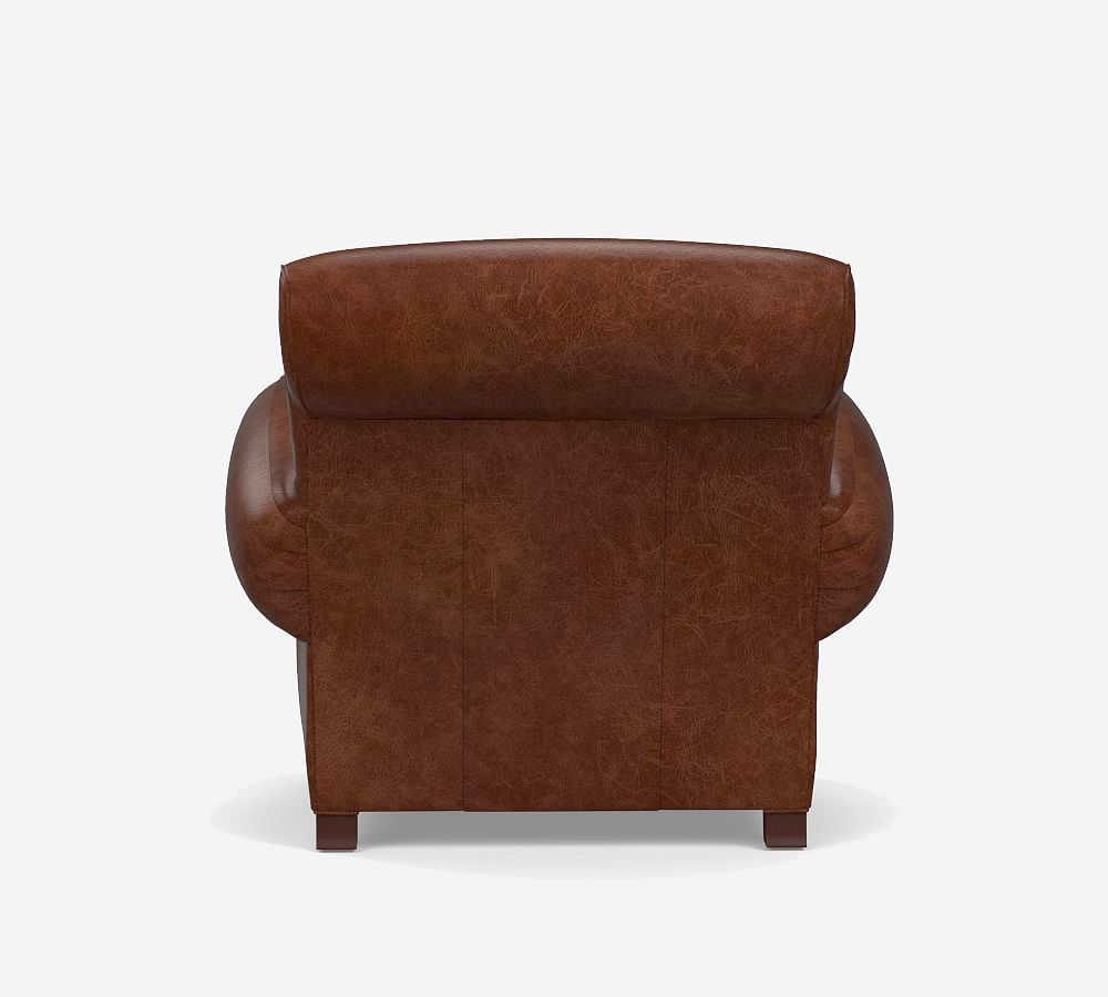 Manhattan Leather Armchair | Pottery Barn