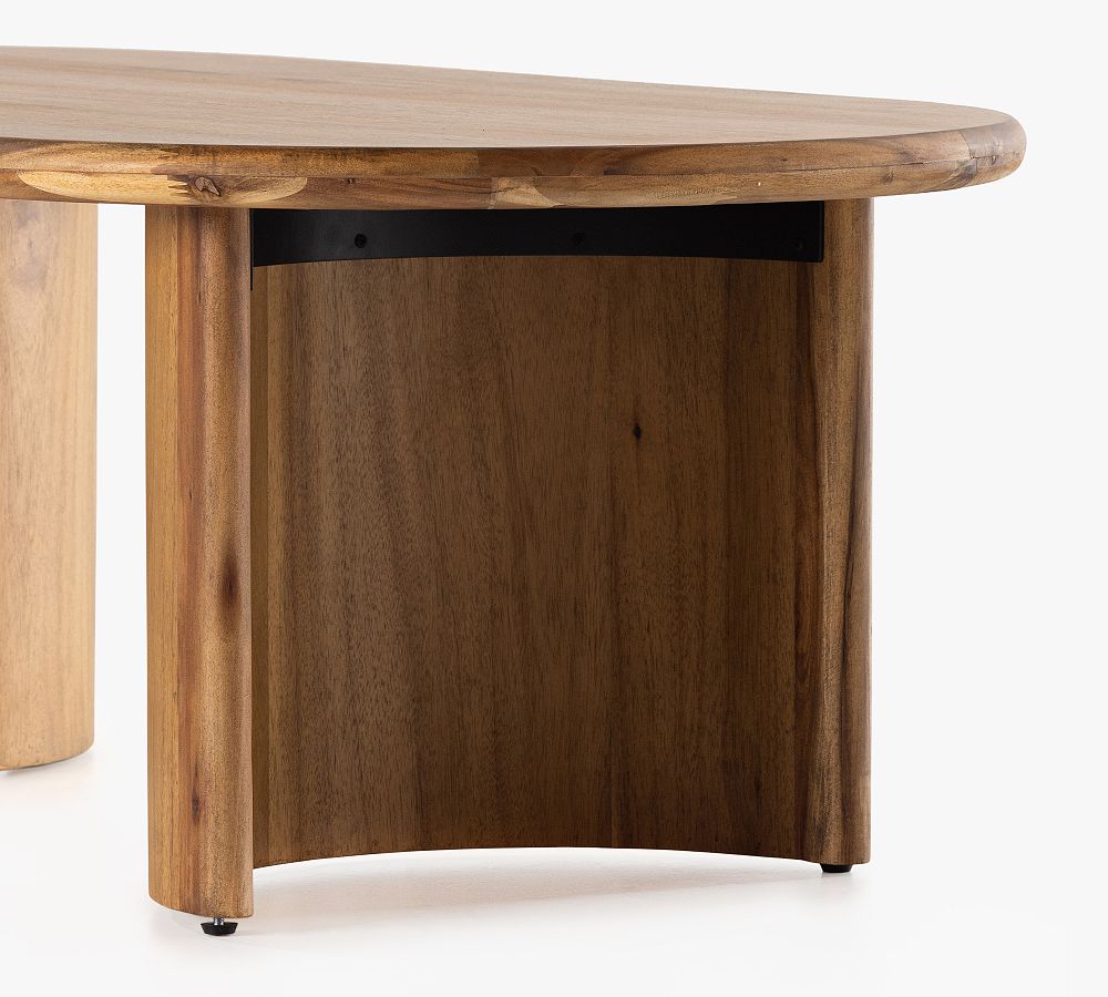 Naples Oval Coffee Table Pottery Barn