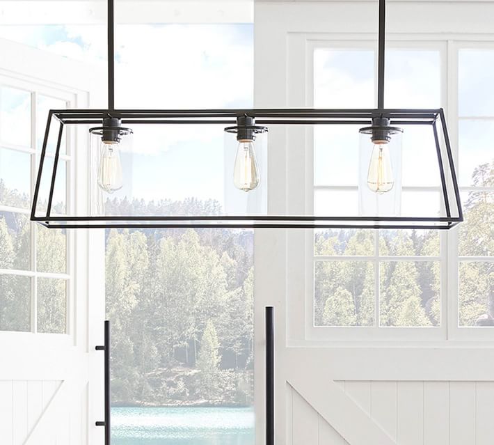 Zaire Iron Chandelier Pottery Barn