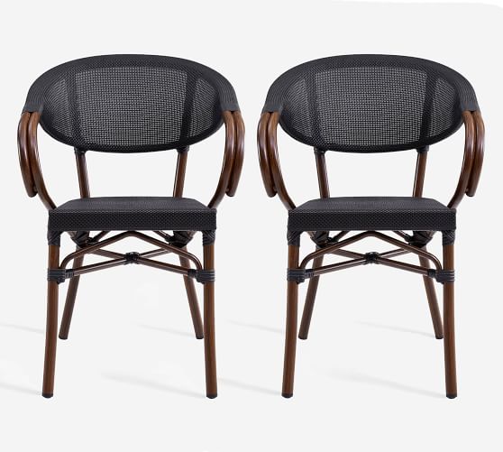 Celano Dining Armchair, Set of 2 Pottery Barn