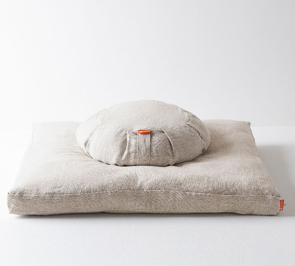 Meditation Round Cushion & Zabuton Pottery Barn