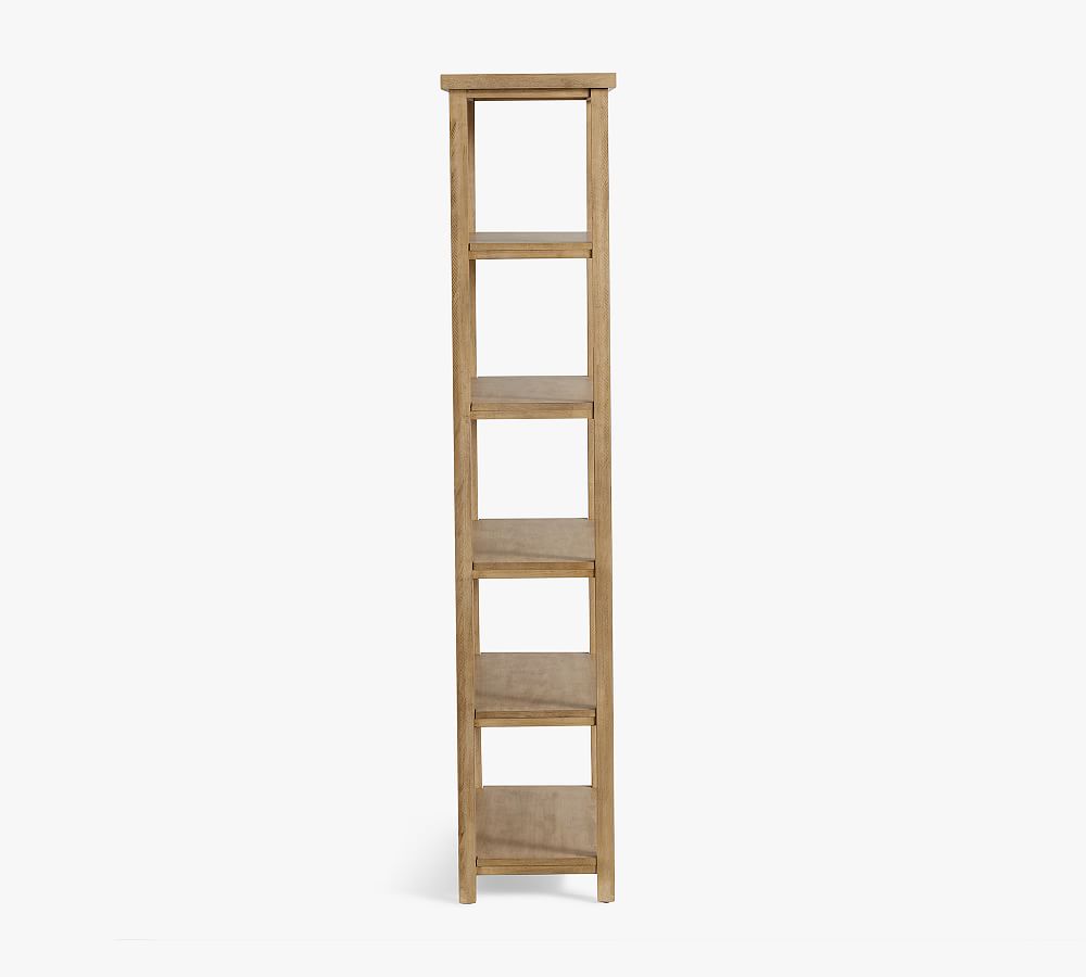 Mateo Wide Etagere Bookcase Pottery Barn
