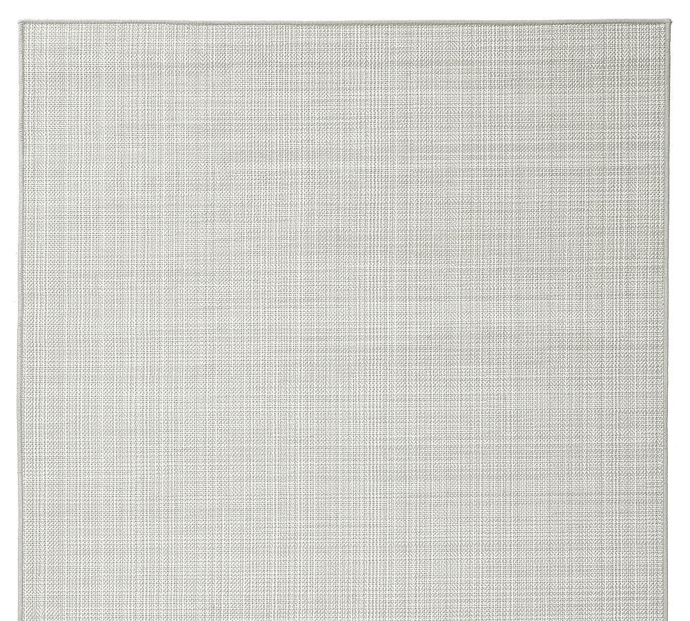 Custom Tweed Synthetic Outdoor Rug Pottery Barn