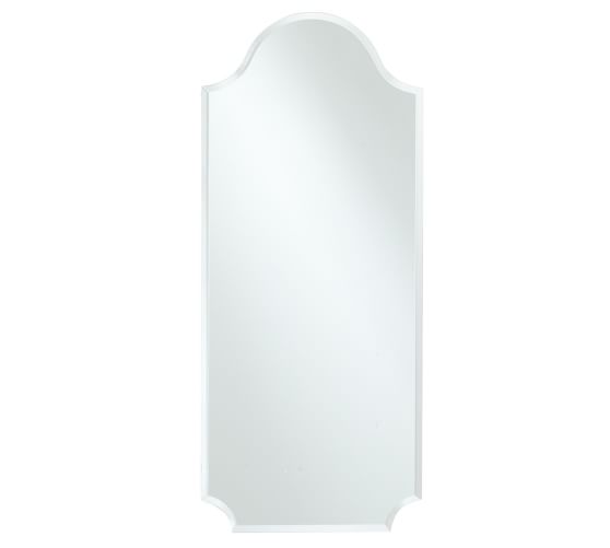 Eleanor Frameless Wall Mirrors Pottery Barn