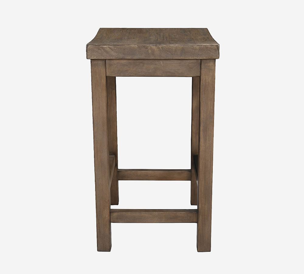 Pottery barn wood online stools