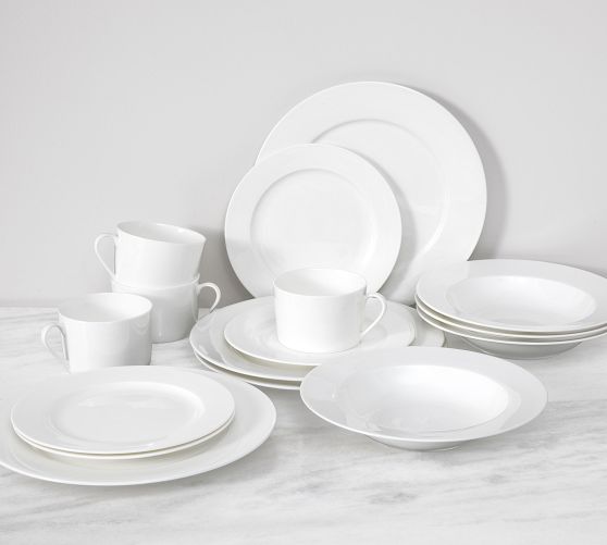 Fortessa Classic Rim Dinnerware Set Pottery Barn