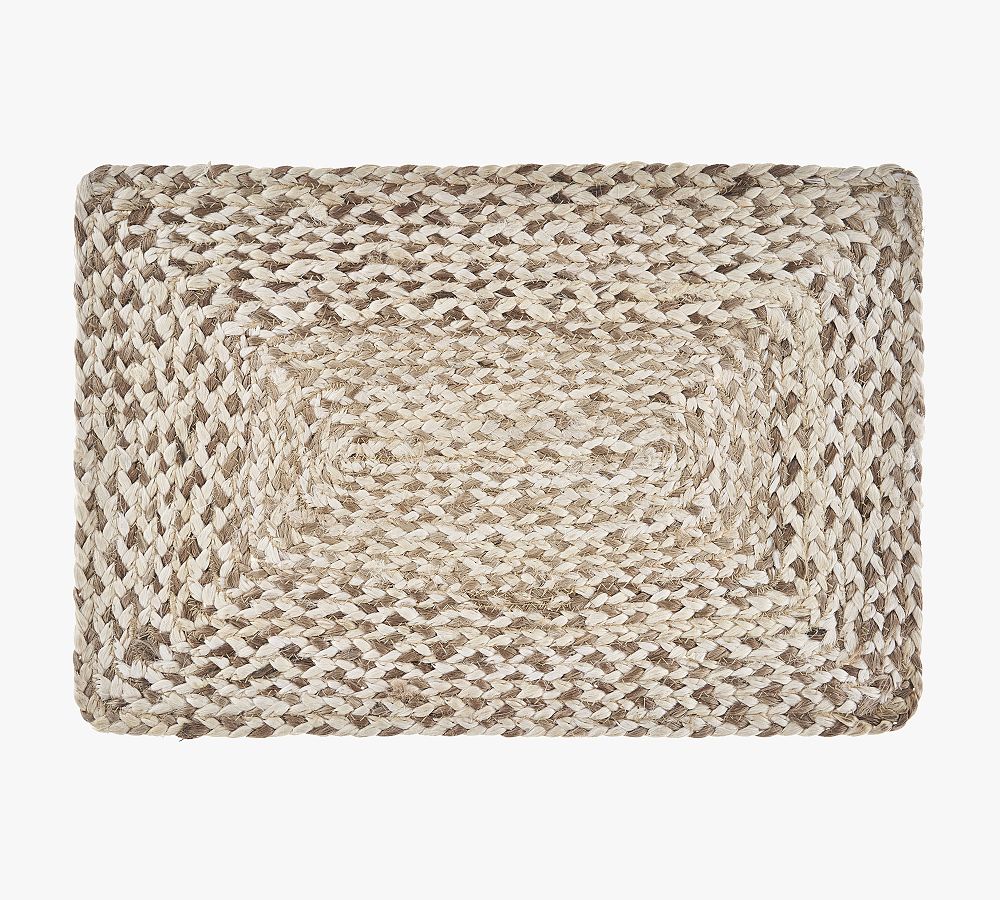 Hand-Braided Mixed Weave Jute Placemats - Set of 4