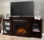 Real Flame Calie Electric Fireplace Media Cabinet Pottery Barn