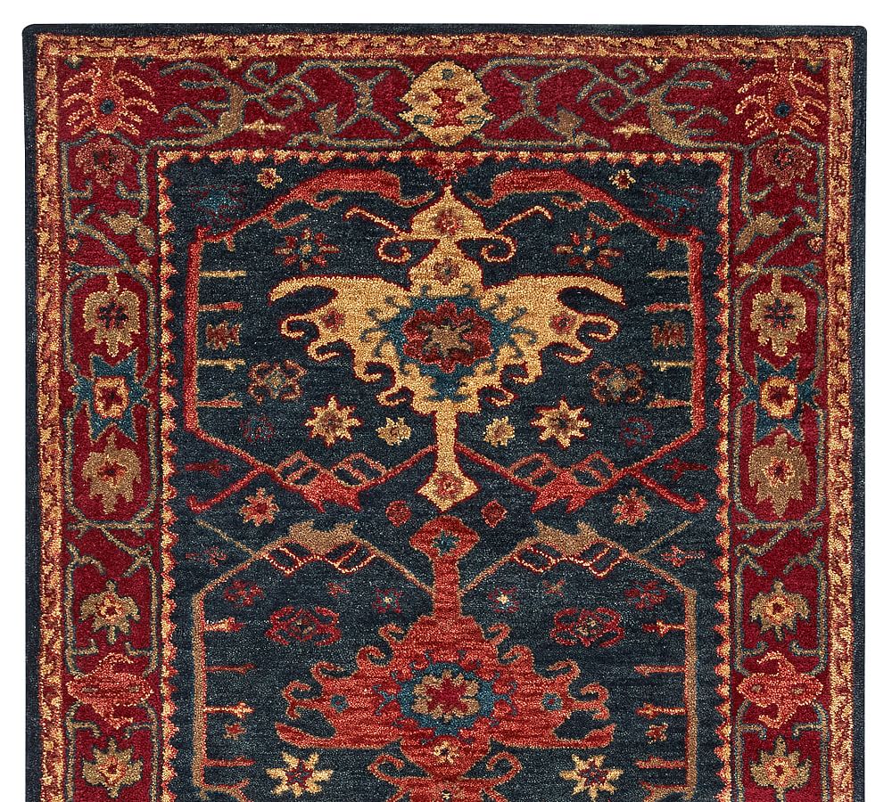 Indigo Channing Persian Rug Pottery Barn