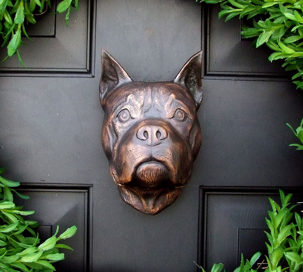Bronze Boxer Door Knocker Pottery Barn