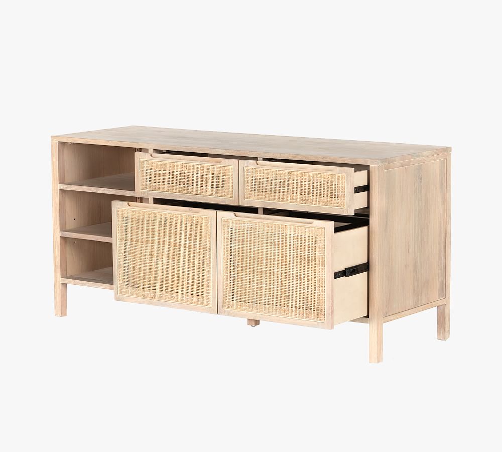 Dolores Cane Storage Pottery Barn