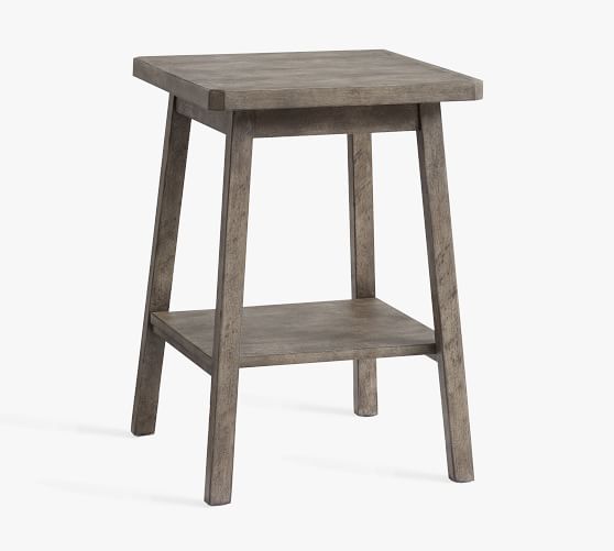 Mateo Rectangular End Table Pottery Barn