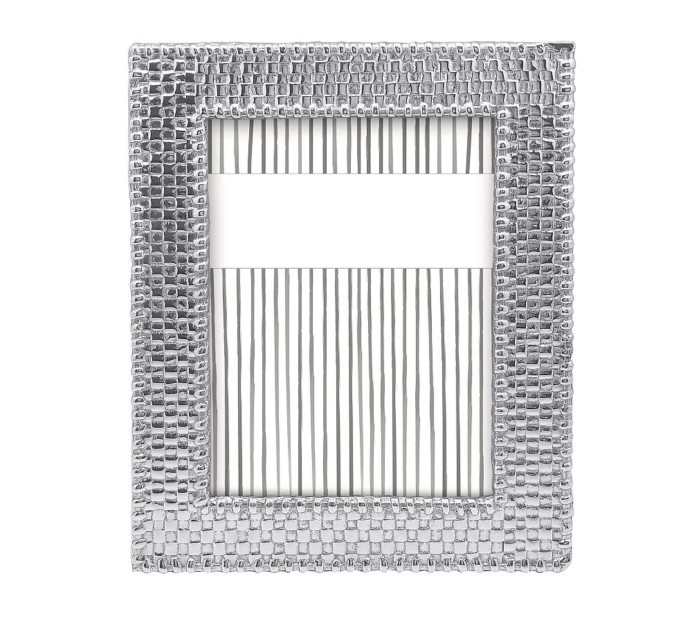 Basketweave Metal Frame