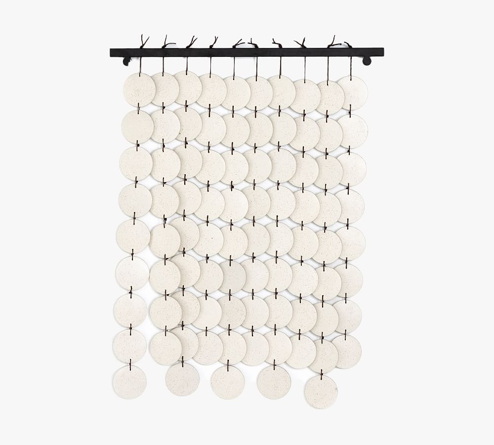 Speckled Ceramic Hanging Wall Art