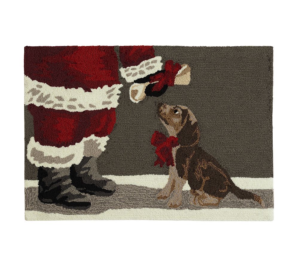 Festive Pup Doormat