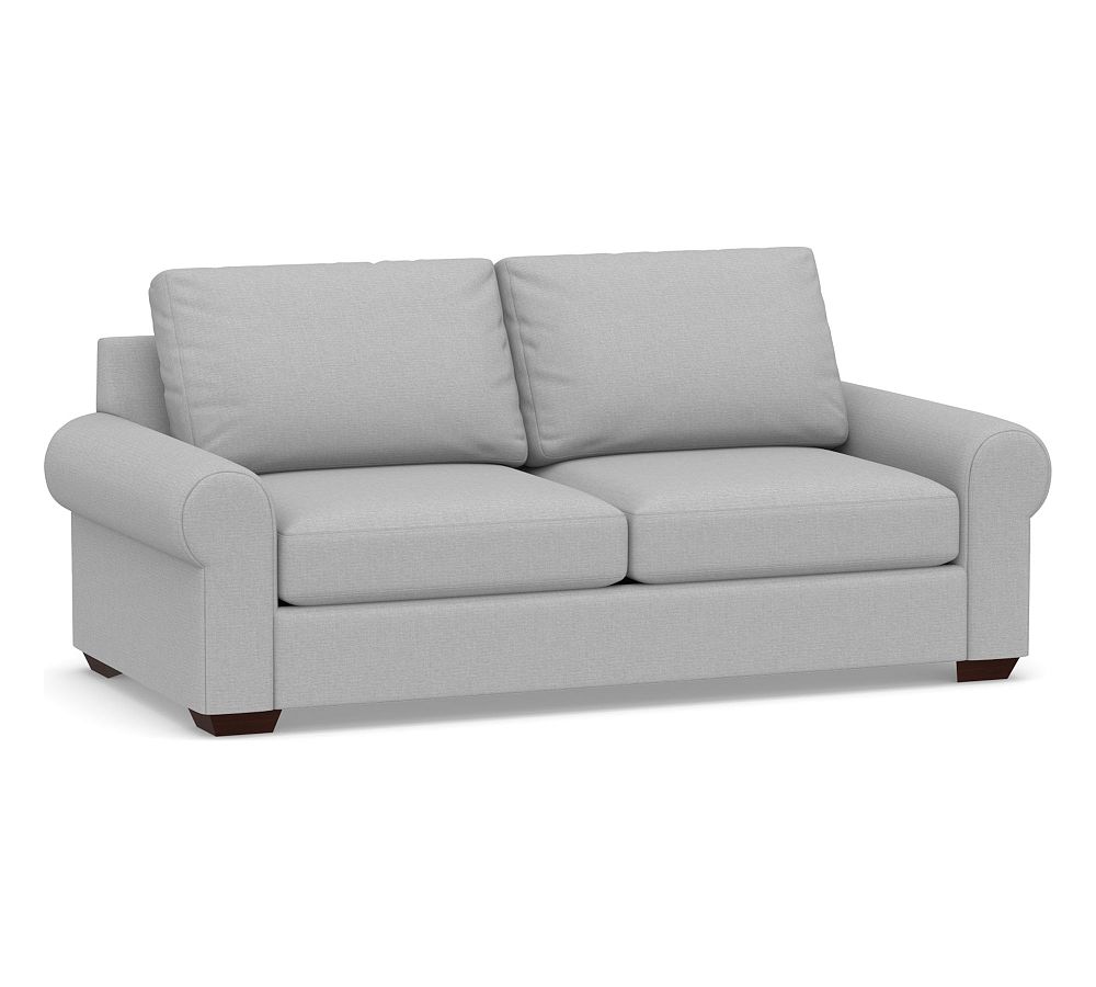 OPEN BOX Big Sur Roll Arm Upholstered Sofa 84", Down Blend Wrapped