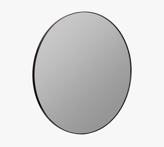 Slim Profile Round Mirror | Pottery Barn