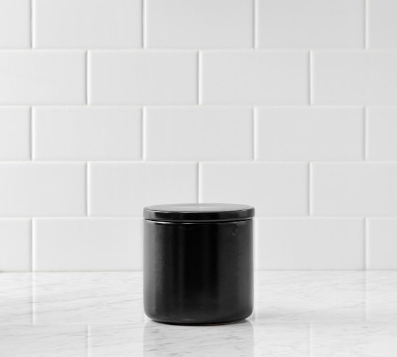 Matte Black Porcelain Bathroom Accessories Pottery Barn