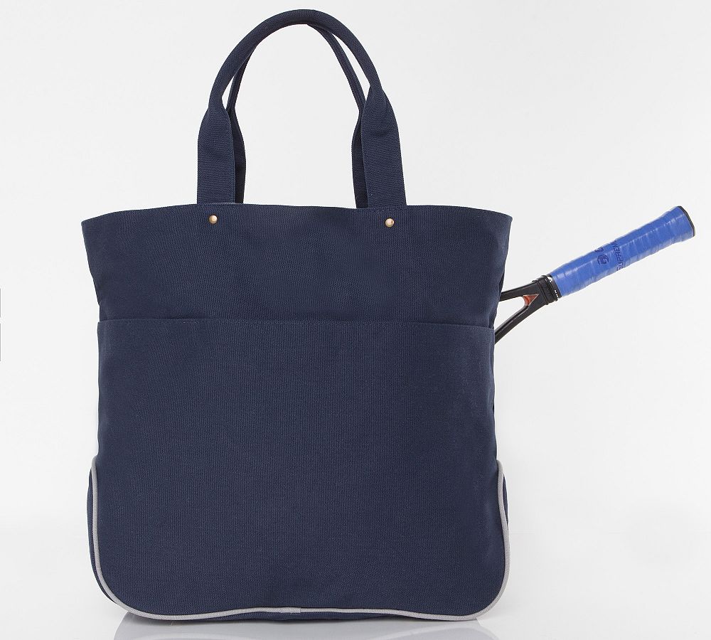 TwoTone Canvas Tennis Tote Pottery Barn