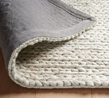 Chunky Knit Sweater Handwoven Rug | Pottery Barn