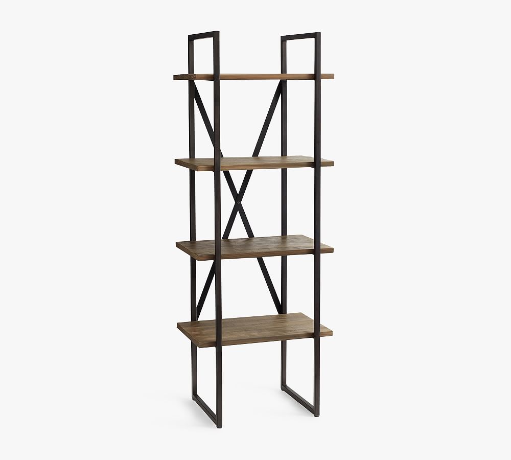 Houston Narrow Etagere Bookcase Pottery Barn